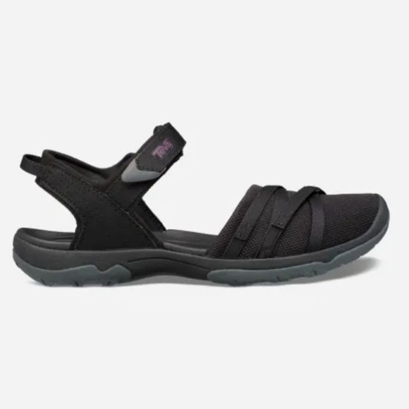 Teva 85 WOMEN'S TIRRA Close Toed Sandal Black Size 7M - Picture 1 of 12